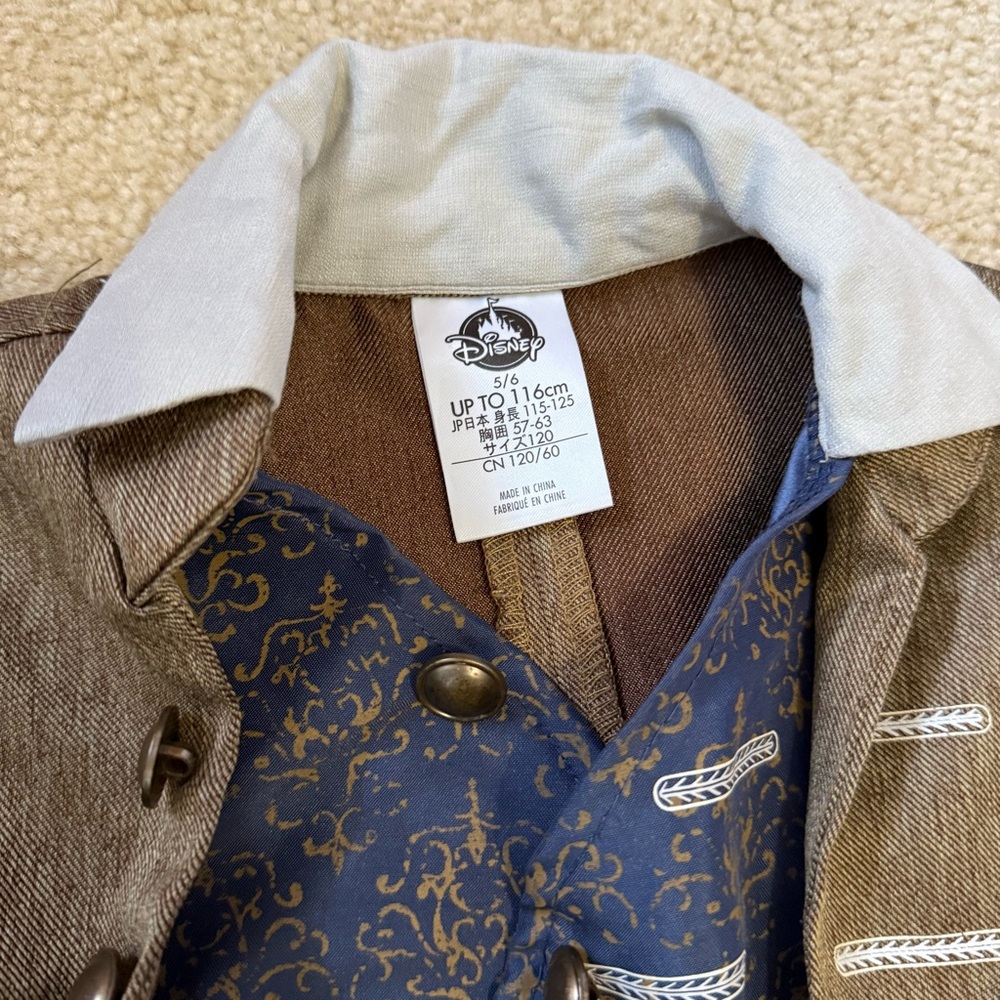 Disney Premium Jack Sparrow Pirate Costume - Picture 7 of 7
